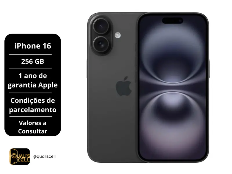 iPhone 16 256GB na Quali's Cell Imirim