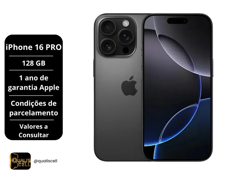 iPhone 16 Pro 128GB na Quali's Cell Imirim