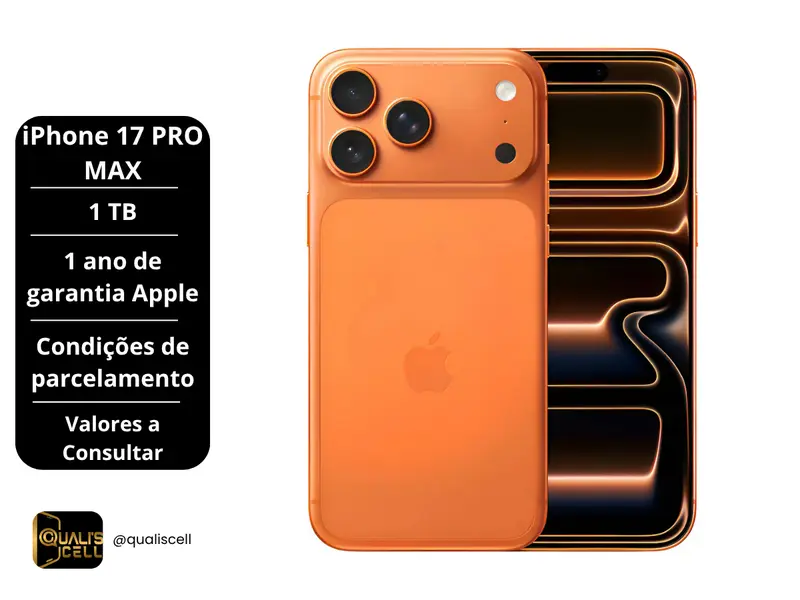 iPhone 17 Pro Max 1TB na Quali's Cell Imirim