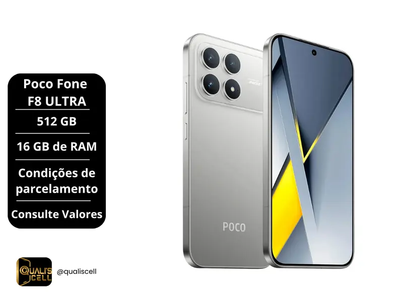 Poco F8 Ultra 512GB 16GB RAM na Quali's Cell Imirim