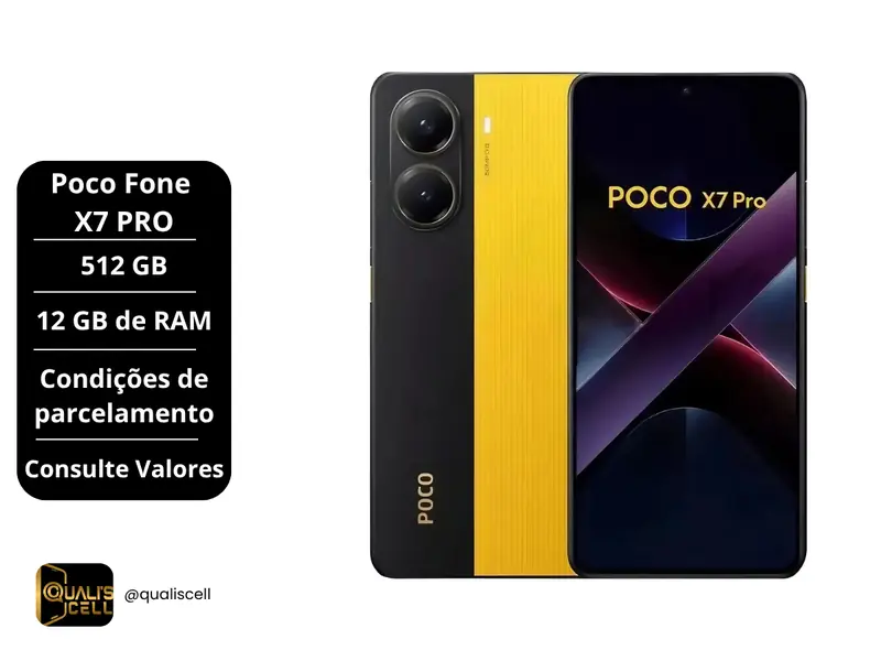 Poco X7 Pro 512GB 12GB RAM na Quali's Cell Imirim