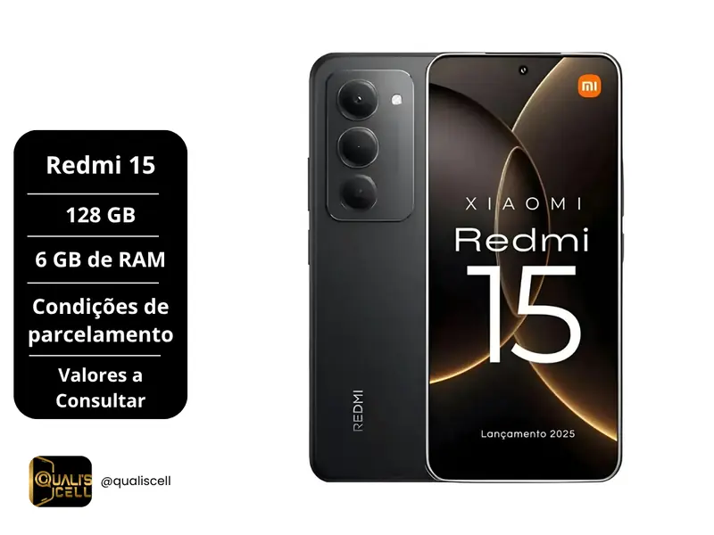 Redmi 15 128GB 6GB RAM na Quali's Cell Imirim
