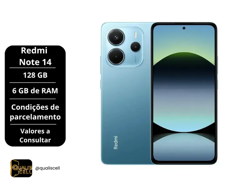 Redmi Note 14 128GB 6GB RAM na Quali's Cell Imirim