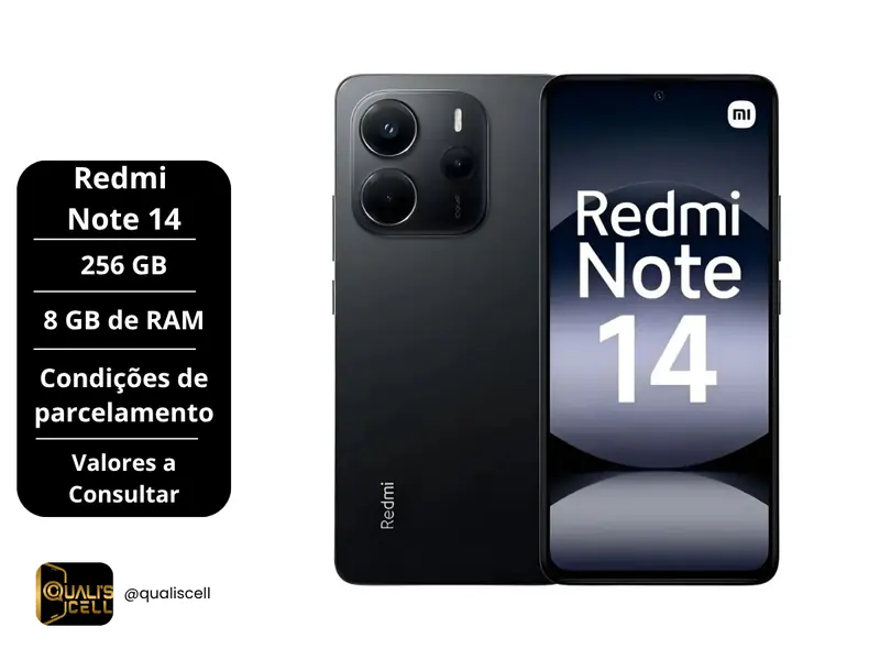 Redmi Note 14 256GB 8GB RAM na Quali's Cell Imirim