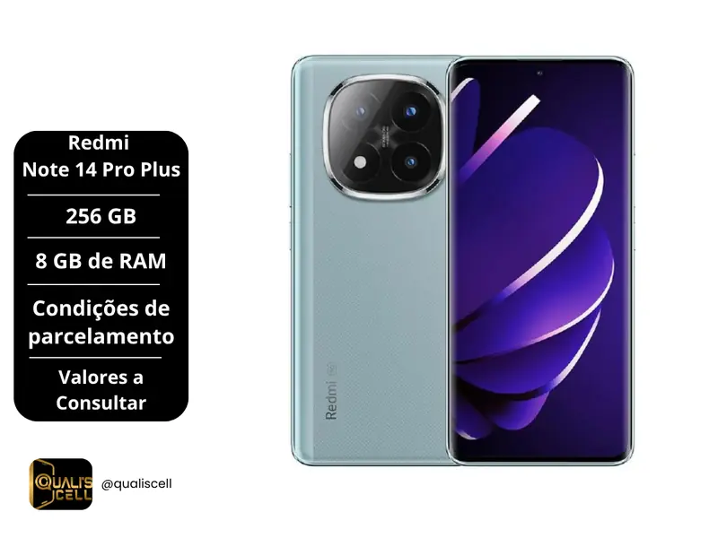 Redmi Note 14 Pro Plus 256GB 8GB RAM na Quali's Cell Imirim