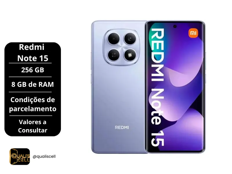 Redmi Note 15 256GB 8GB RAM na Quali's Cell Imirim