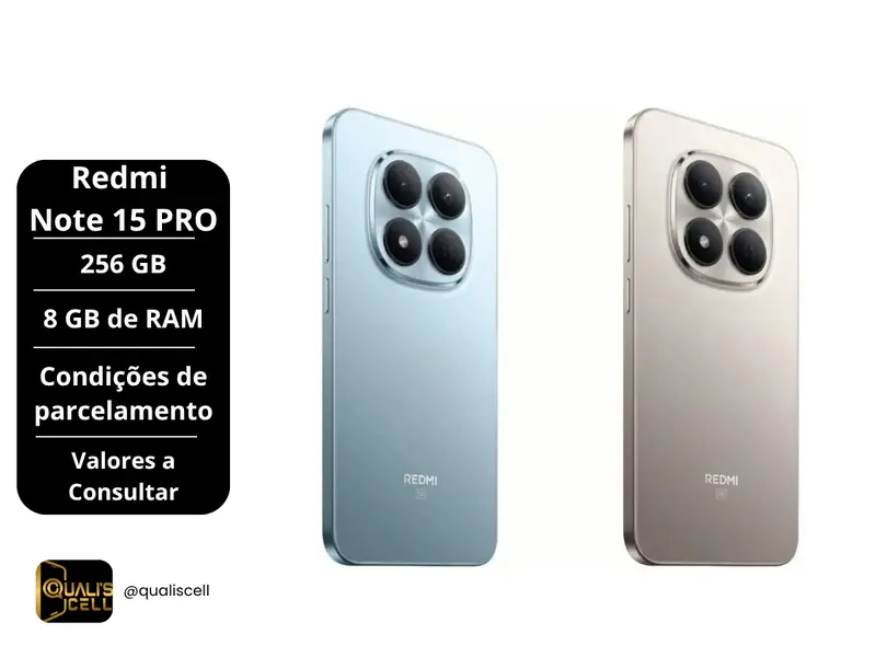 Redmi Note 15 Pro 256GB 8GB RAM na Quali's Cell Imirim