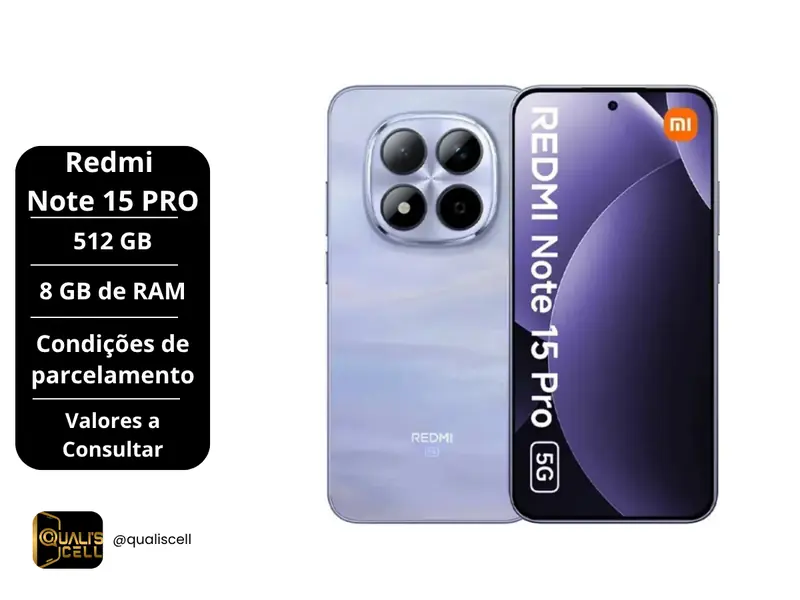 Redmi Note 15 Pro 512GB 8GB RAM na Quali's Cell Imirim